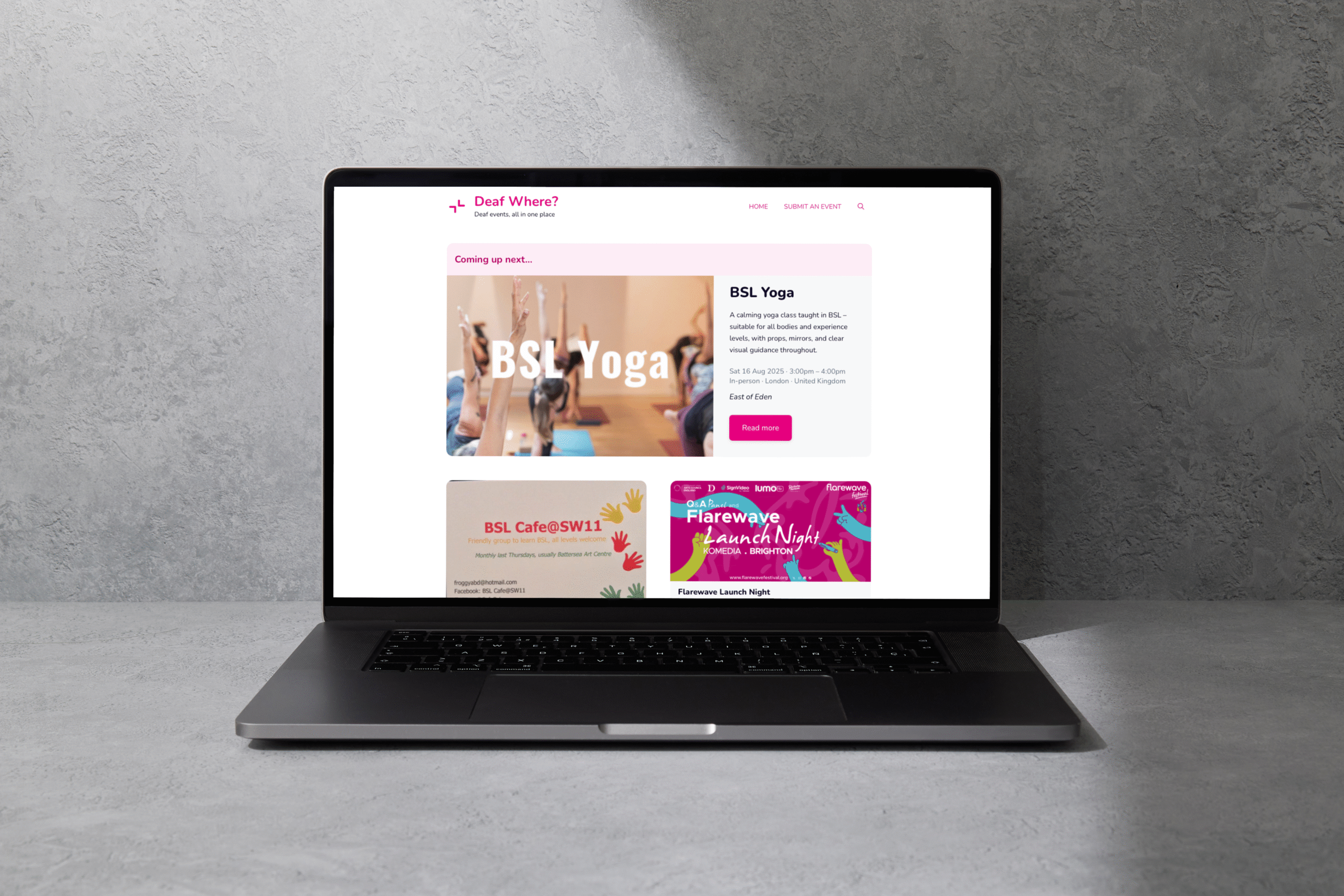 Welcome to Deaf Where? – A New Home for Deaf Events